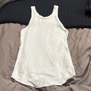Lululemon Athletica White Tank Top